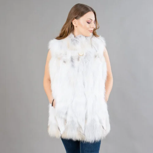 Century 21 deals fur vest